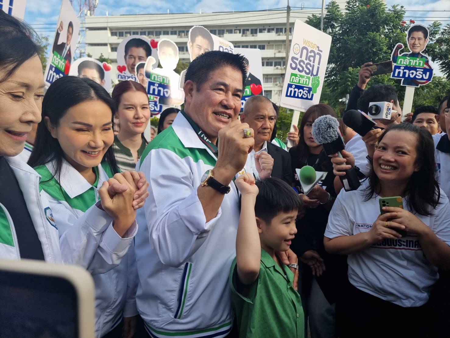 ภาพบรรยากาศการรับสมัคร สส. บัญชีรายชื่อ และจับสลากเบอร์พรรค เลือกตั้ง 69