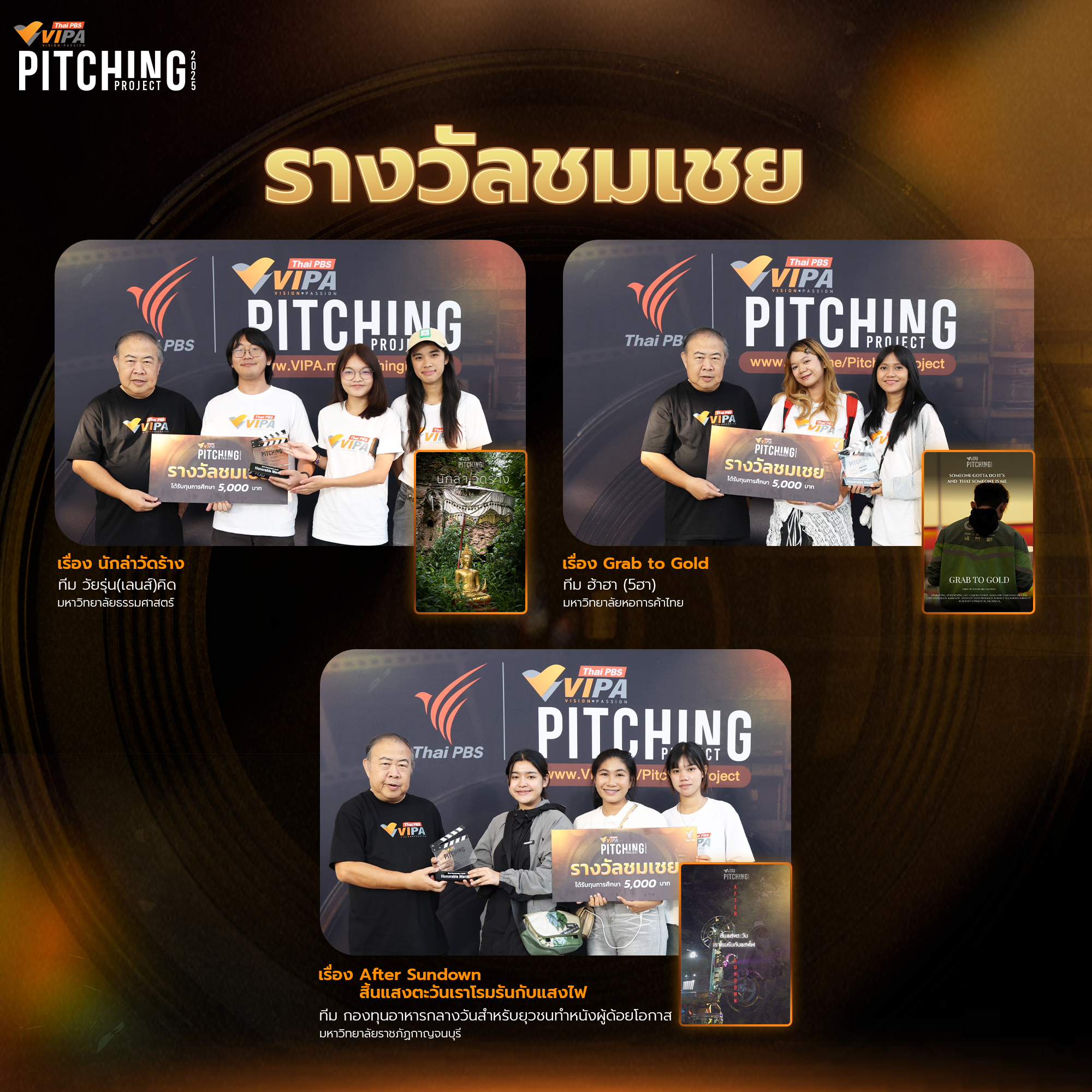 รางวัลชมเชย รางวัลชมเชย