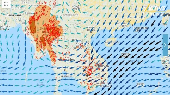 ไทย ประสาน อาเซียน ขอประเทศลุ่มน้ำโขงควบคุมการเผา