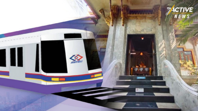 รฟม. ยืนยัน ไม่เวนคืนวิหารและเจดีย์เก่าวัดเอี่ยมวรนุช ในโครงการรถไฟฟ้าสายสีม่วง