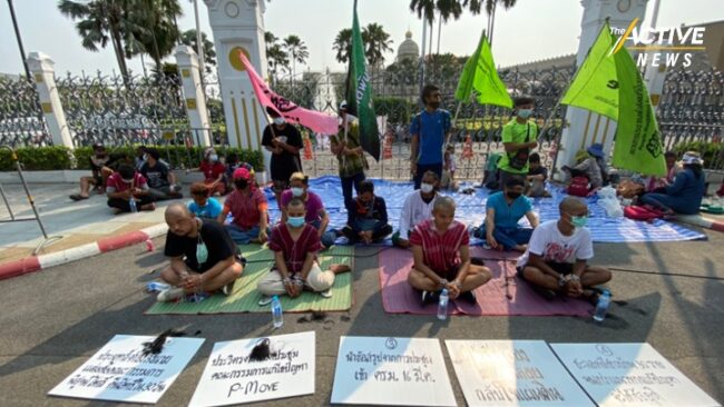 ภาคี #Saveบางกลอย โกนหัว-ล่ามโซ่ จี้ นายกฯ แก้ปัญหาบางกลอย