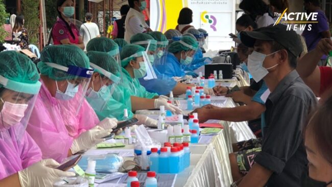 ตรวจเชิงรุกคลองเตย สำรวจพบ ผู้ป่วยโควิด-19 ยังรอเตียง 30 คน