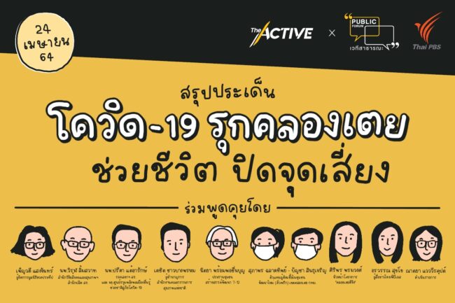 โควิด-19 รุกคลองเตย : ช่วยชีวิต ปิดจุดเสี่ยง