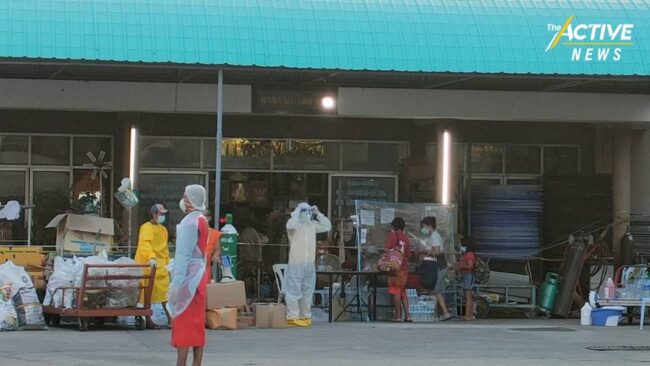 พบแรงงานข้ามชาติติดเชื้อโควิด-19 จากตลาดคลองเตย 120  คน ขณะนี้พักคอยที่ศูนยฯ วัดสะพาน