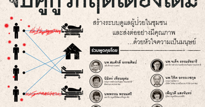 เวทีสาธารณะ จับคู่กู้วิกฤตเตียงเต็ม