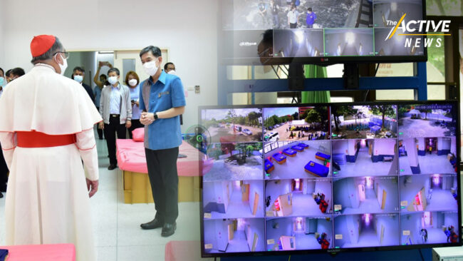 เปิดแล้ว! ศูนย์พักคอยนครปฐมอุ่นใจ พร้อมรับผู้ป่วยสีเขียว 630 เตียง