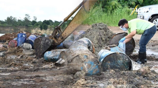 กรอ. เตรียมลงดาบขบวนการลักลอบทิ้งกากอุตสาหกรรม จ.ลพบุรี ลั่นเอาจริง