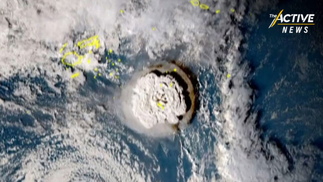 ยืนยัน ภูเขาไฟใต้ทะเลในตองการะเบิด จะไม่กระทบไทย