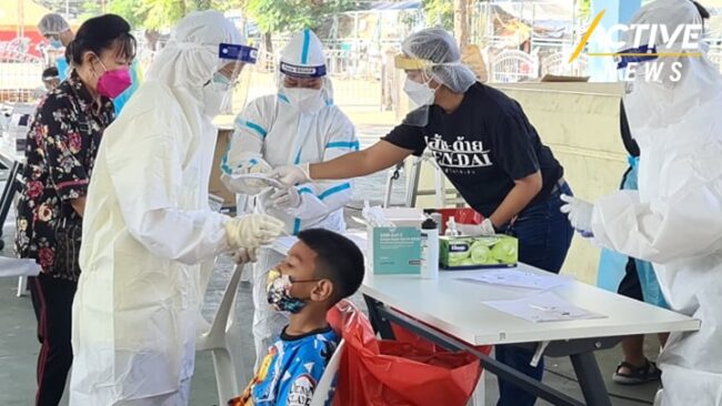 “เส้นด้าย” ลุยห้วยขวาง คนแห่ตรวจเชิงรุก จน ATK ไม่พอ