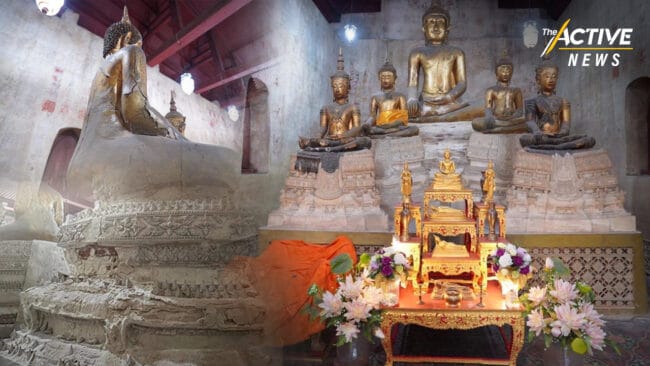 ทรุดหนัก! “หลวงพ่อดำ” วัดช่องนนทรี สมัยอยุธยาตอนปลาย ไร้กรมศิลป์ฯดูแล