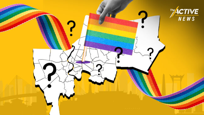 LGBTIQN+ เดินสายถามหานโยบายหลากหลายทางเพศจากผู้สมัครผู้ว่าฯ กทม.