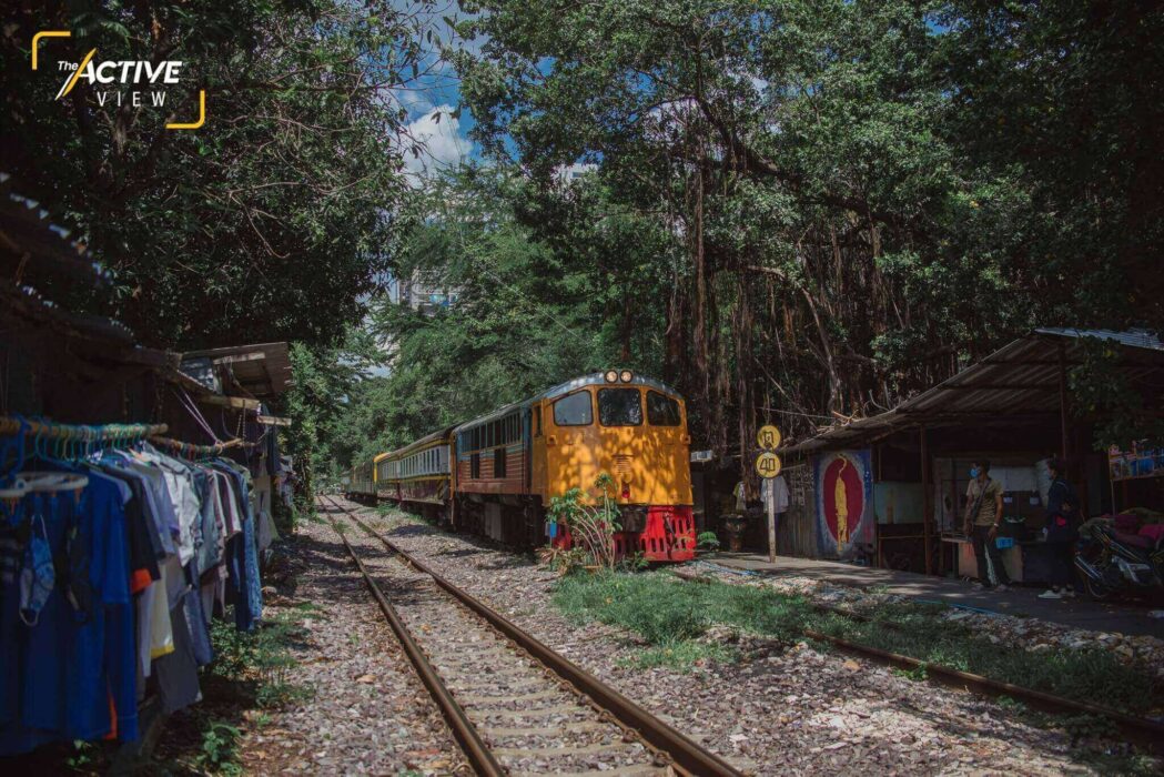 แฟ้มภาพชุมชนริมทางรถไฟ