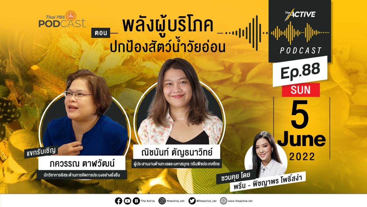 EP.88 พลังผู้บริโภค ปกป้องสัตว์น้ำวัยอ่อน