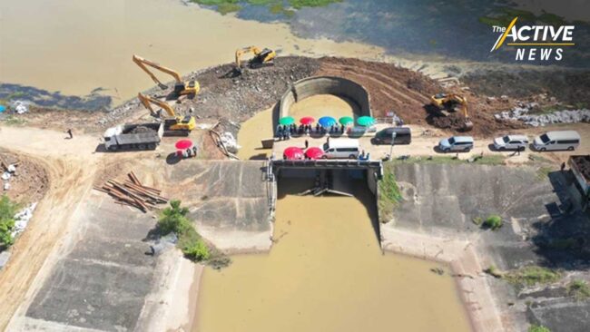 กรมชลฯ ยัน ปิดรอยแตกอ่างฯ ลำตะโคง จ.บุรีรัมย์ เรียบร้อย