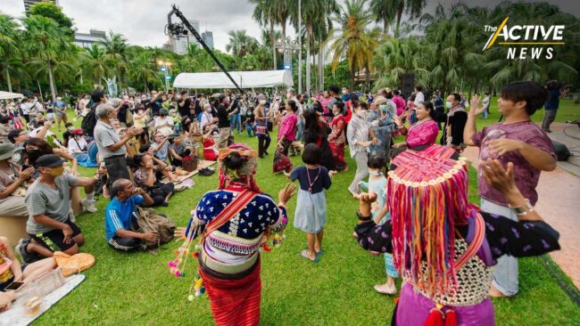 ครั้งแรกดนตรีในสวน โดยกลุ่มชาติพันธุ์ ใจกลางกรุง