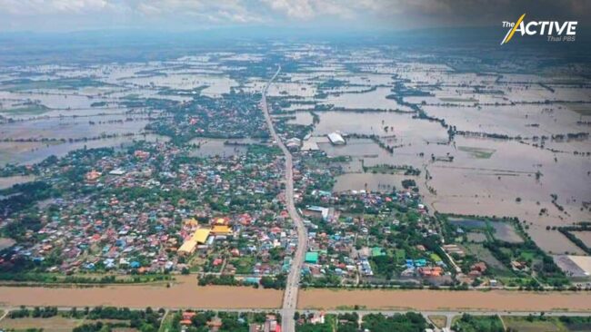 น้ำท่วมลุ่มเจ้าพระยา คาดนานกว่า 1 เดือน ถึงจะกลับสู่ภาวะปกติ หากฝนไม่เพิ่ม