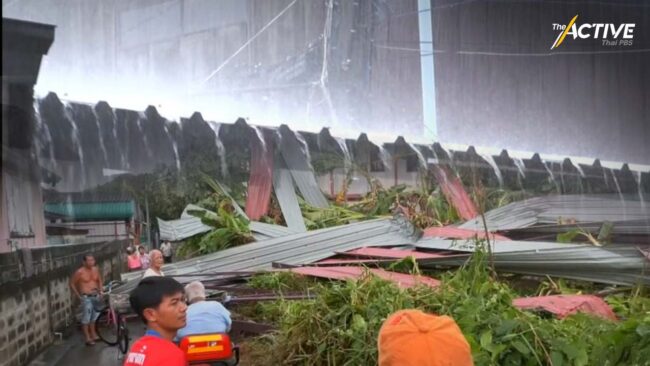 ไทยเสี่ยงฝนตกหนักถึงหนักมาก บางแห่งมีโอกาสเกิดพายุหมุนพัดถล่มบ้านรุนแรง