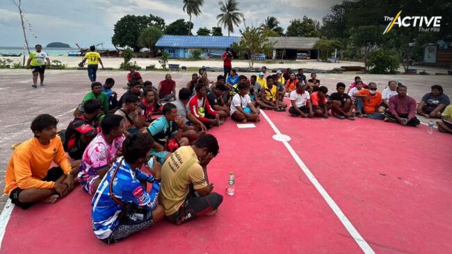 ชาวเลเกาะหลีเป๊ะ จับตาการลงพื้นที่ 
