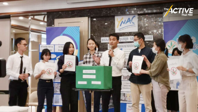 “เครือข่ายเยาวชน” ชวนผู้ปกครองโหวตพรรคไม่หนุนนโยบายกัญชาเสรี