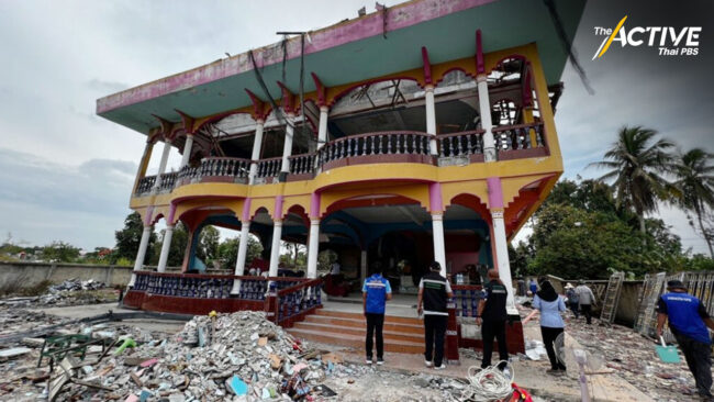 เฝ้าระวังการปนเปื้อนสารพิษ หลังโกดังพลุระเบิด ที่ตลาดมูโนะ จ.นราธิวาส