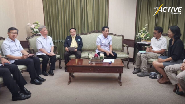 “เครือข่ายกัญชาฯ” พบ “หมอชลน่าน” ค้านกัญชากลับเป็นยาเสพติด