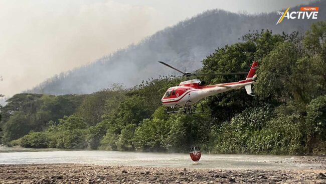 ภาคเหนือฝุ่น PM2.5 ยังหนัก หลายจังหวัดไฟป่าลุกลาม ยากควบคุม