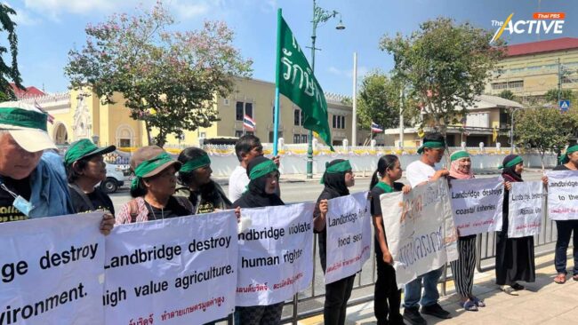 ชาวชุมพร-ระนอง ทวงคำสัญญา นายกฯ ทบทวน “แลนด์บริดจ์” 