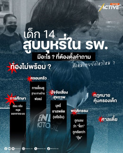 เด็ก 14 สูบบุหรี่ใน รพ. มีอะไร ? ที่ต้องตั้งคำถาม... สังคมไทยยังไหวไหม ?