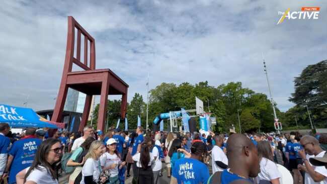 Walk the Talk ต้อนรับ 'สมัชชาอนามัยโลก' สมัยที่ 77