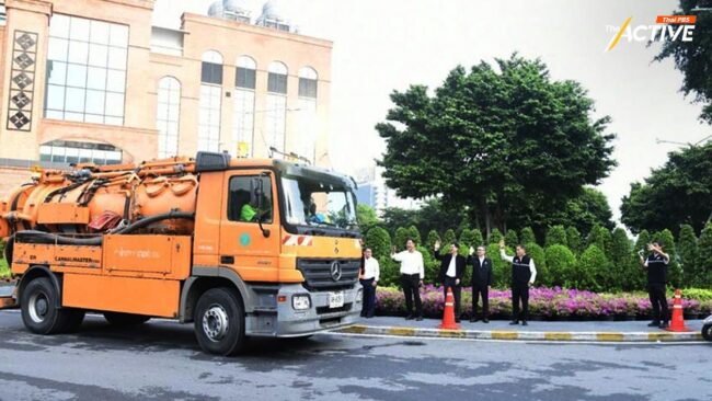 เชียงรายตะกอนดินยังค้างท่อจำนวนมาก 