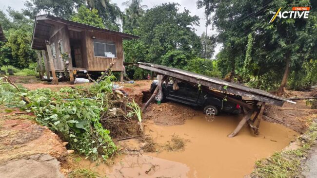 น้ำป่า อ.บ้านไร่ จ.อุทัยธานี กระทบ 400 ครัวเรือน