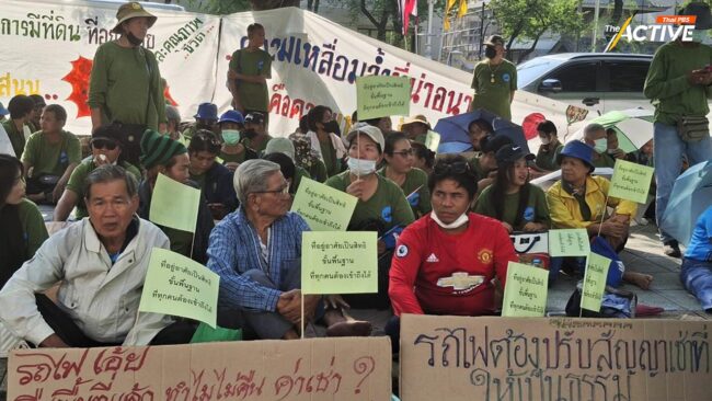 'ขบวนคนจนเมือง' ถามหาความมั่นคงด้านที่อยู่อาศัย เนื่องในวัน ‘ที่อยู่อาศัยโลก’ 67