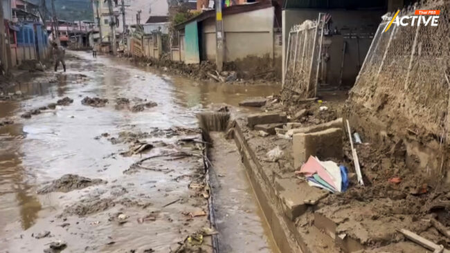 จี้รัฐอนุมติงบฯ เคลียร์โคลนอุดตันท่อระบายน้ำ แม่สาย