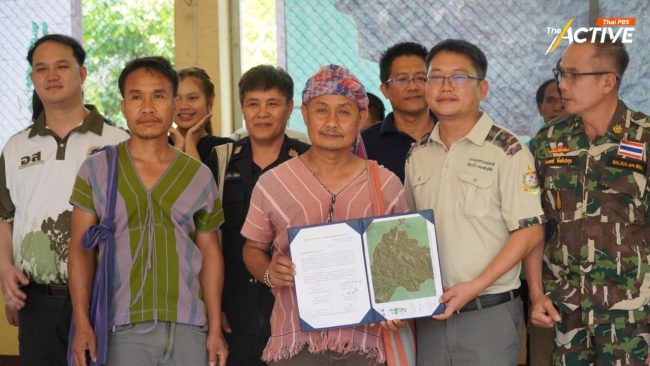 ยุติข้อพิพาทที่ดิน 30 ปี อช.ถ้ำผาไท-ชุมชนบ้านกลาง-แม่ส้าน 