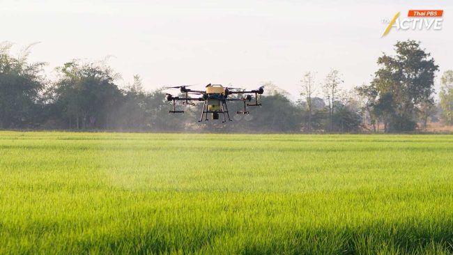 คลายล็อก “โดรนเกษตร” บินได้วันละ 12 ชั่วโมง เริ่ม11 ส.ค.นี้