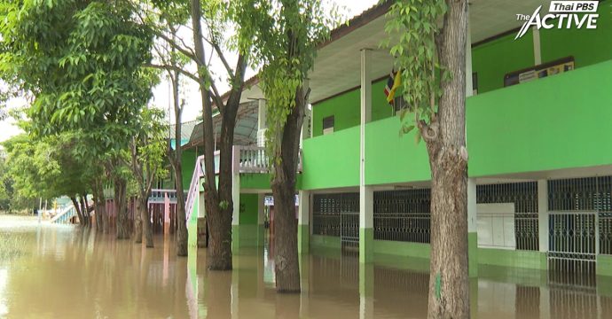 5 เดือน น้ำท่วม ‘บางบาล’ อวสานการเรียน–กีฬา เด็กเสียโอกาส เสี่ยงหลุดจากระบบ