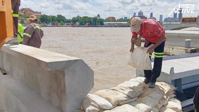 กทม. คาดแนวโน้ม 'น้ำเจ้าพระยา' ลดอีก 1-2 วัน ยันคุมสถานการณ์ได้ 