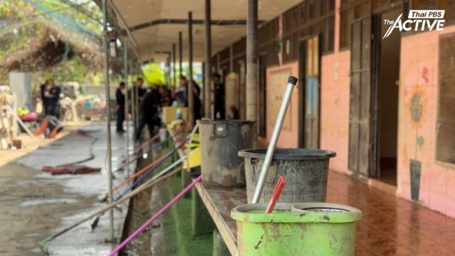 กสศ. ดึง เอกชน-ภาคธุรกิจ จับคู่ฟื้นฟูโรงเรียน - นร.ยากจน หลังน้ำท่วม ลดเสี่ยงหลุดระบบการศึกษา