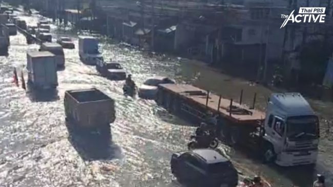 น้ำทะเลหนุนสูง เจ้าพระยา-แม่กลอง ล้นตลิ่ง คาดเผชิญผลกระทบถึง 12 ธ.ค. นี้