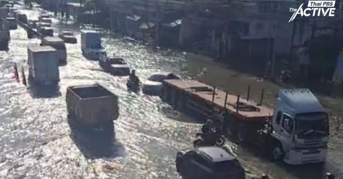 น้ำทะเลหนุนสูง เจ้าพระยา-แม่กลอง ล้นตลิ่ง คาดเผชิญผลกระทบถึง 12 ธ.ค. นี้