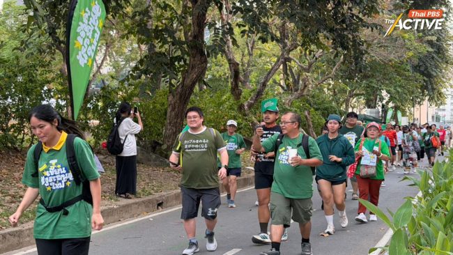 ครั้งแรกกิจกรรมวิ่งรณรงค์ไปสู่การออกเสียง “เห็นชอบ” ในการทำประชามติ