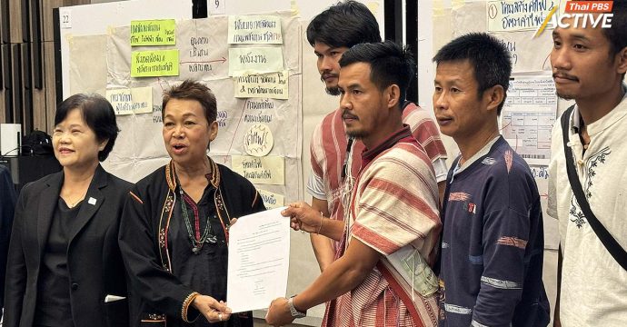 ชาวบ้านเปิดใจ ถนนตัดใหม่ผ่านป่า จำเป็นต่อชีวิต วอน กสม.ช่วยเข้าถึงสิทธิ สาธารณูปโภคพื้นฐาน