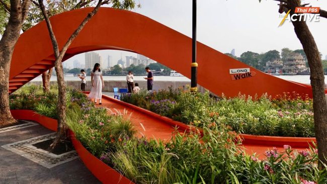 Longi Park เดินสวนเชื่อมย่านทรงวาด-ปากคลองตลาด รับใบสั่งยาส่วนบุคคล ด้วยกิจกรรมทางสังคม