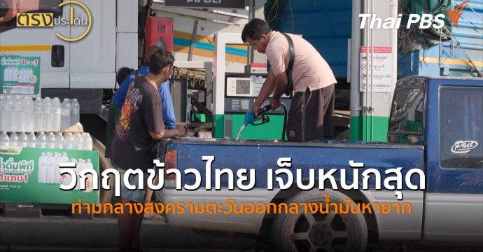วิกฤตข้าวไทย เจ็บหนักสุดท่ามกลางสงครามตะวันออกกลางน้ำมันหายาก (20 มี.ค. 69) I ตรงประเด็น