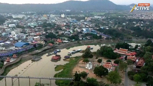 ประตูระบายน้ำ แม่น้ำสะแกกรัง เสี่ยงกระทบสิ่งแวดล้อมและชุมชน