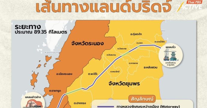 ย้ำ 5 เหตุผล EHIA บกพร่องร้ายแรง จี้ นายกฯ ทบทวน ชะลอดัน ‘แลนด์บริดจ์’  