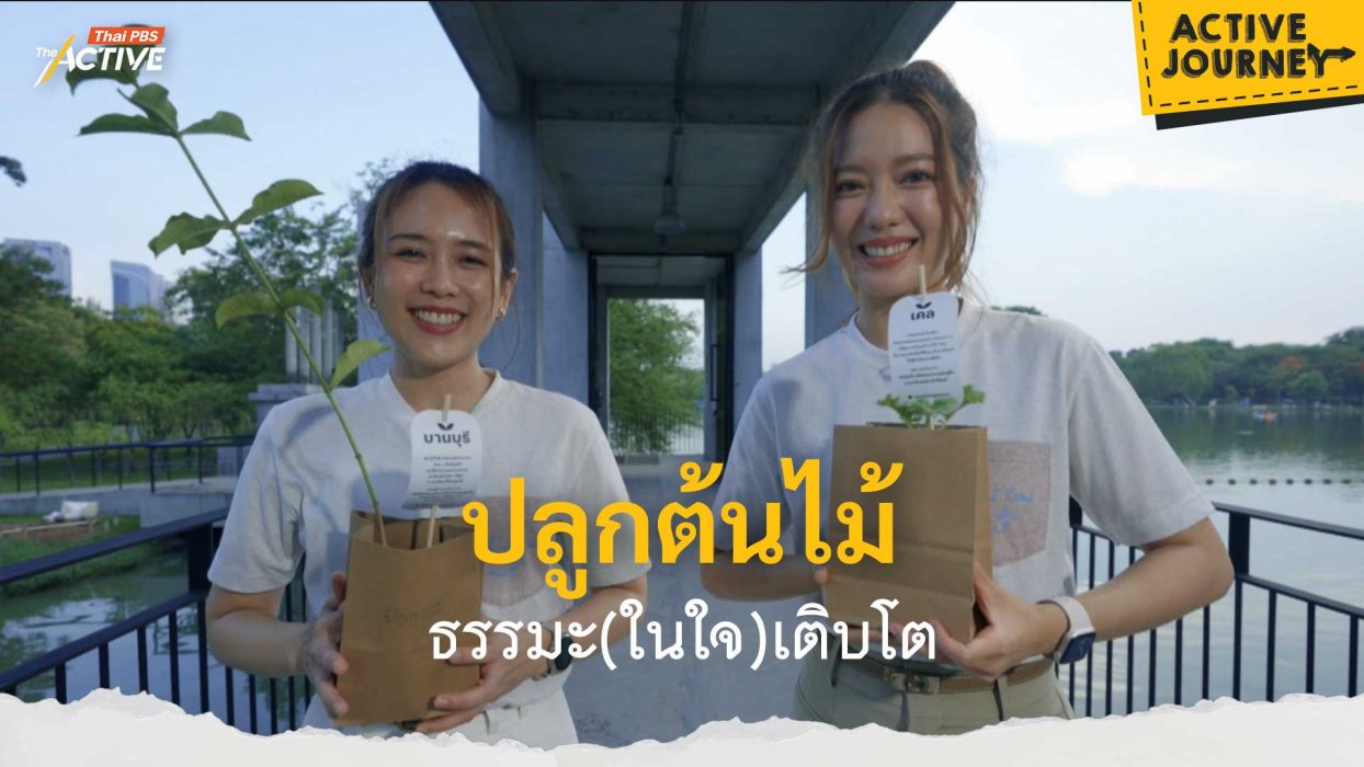 ปลูกต้นไม้ ธรรมะ(ในใจ)เติบโต