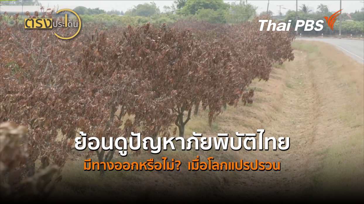 ย้อนดูปัญหาภัยพิบัติไทย มีทางออกหรือไม่? เมื่อโลกแปรปรวน (10 ก.ย. 69) | ตรงประเด็น