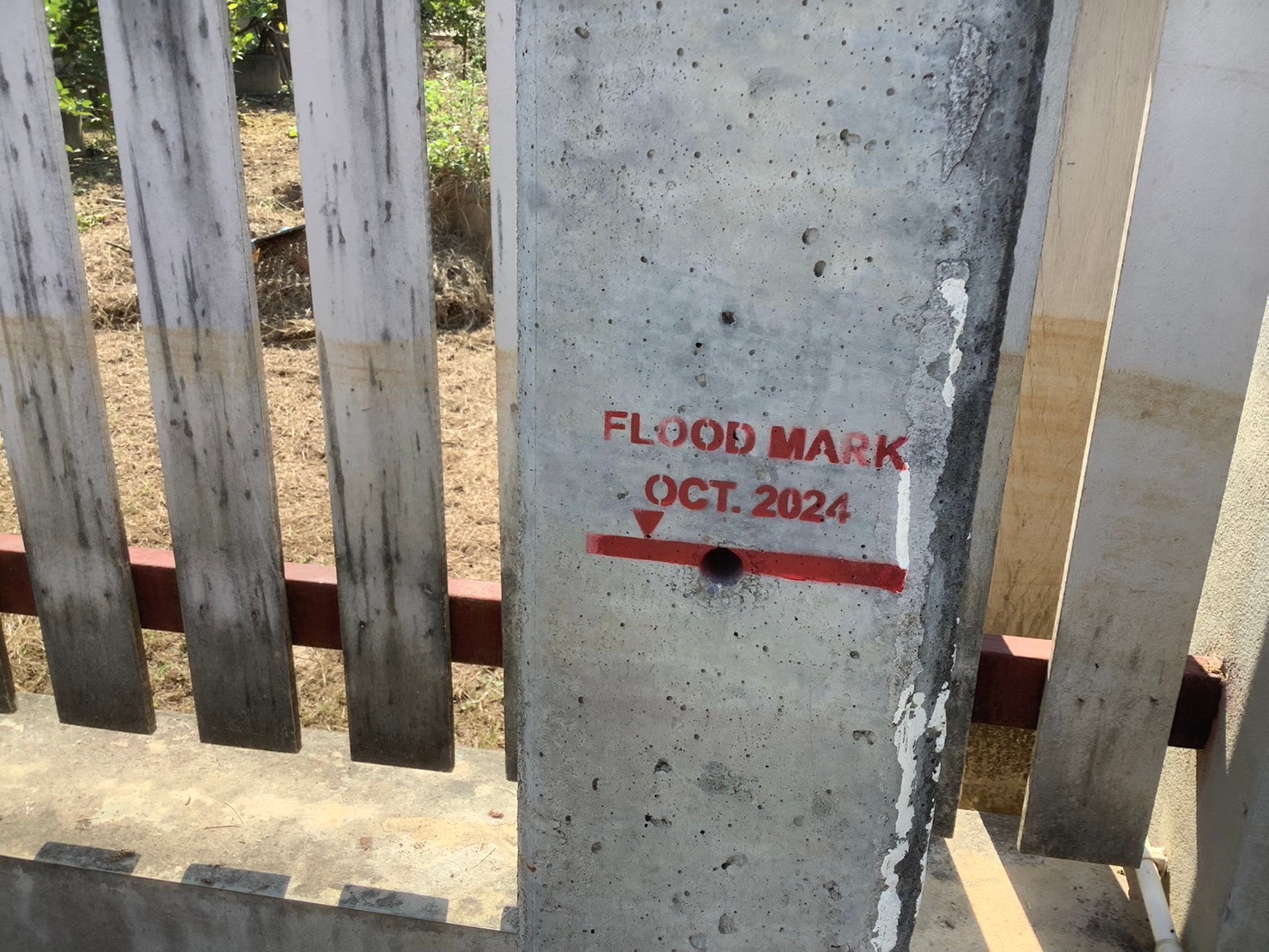 เครื่องหมายระดับน้ำท่วมเมืองเชียงใหม่ (Flood Mark)