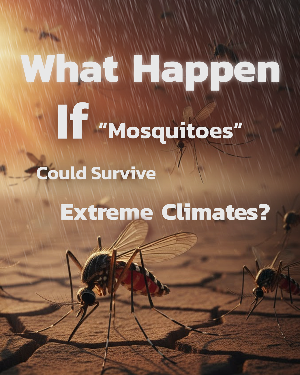 What Happen If “Mosquitoes” Could Survive Extreme Climates?